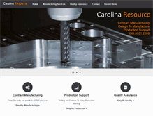 Tablet Screenshot of carolinaresource.com